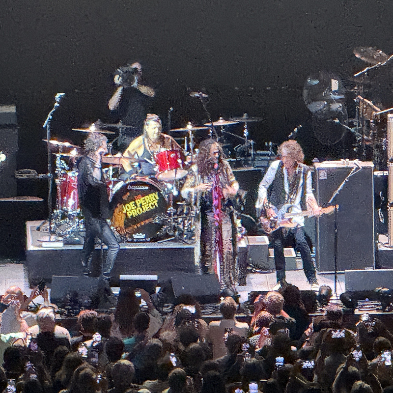 The Joe Perry project sucked until Steven Tyler showed up.