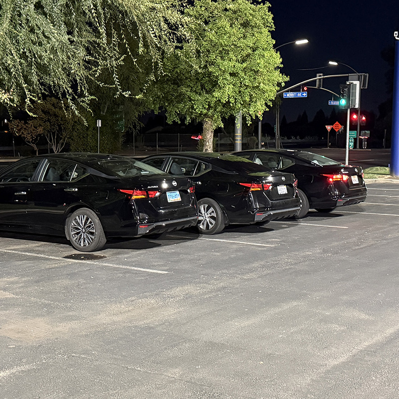 Triplet rental cars.